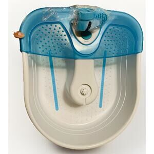 ConAir FB27 (FB27PBT) Blue/White Foot Spa Bubbles & Heat Tested